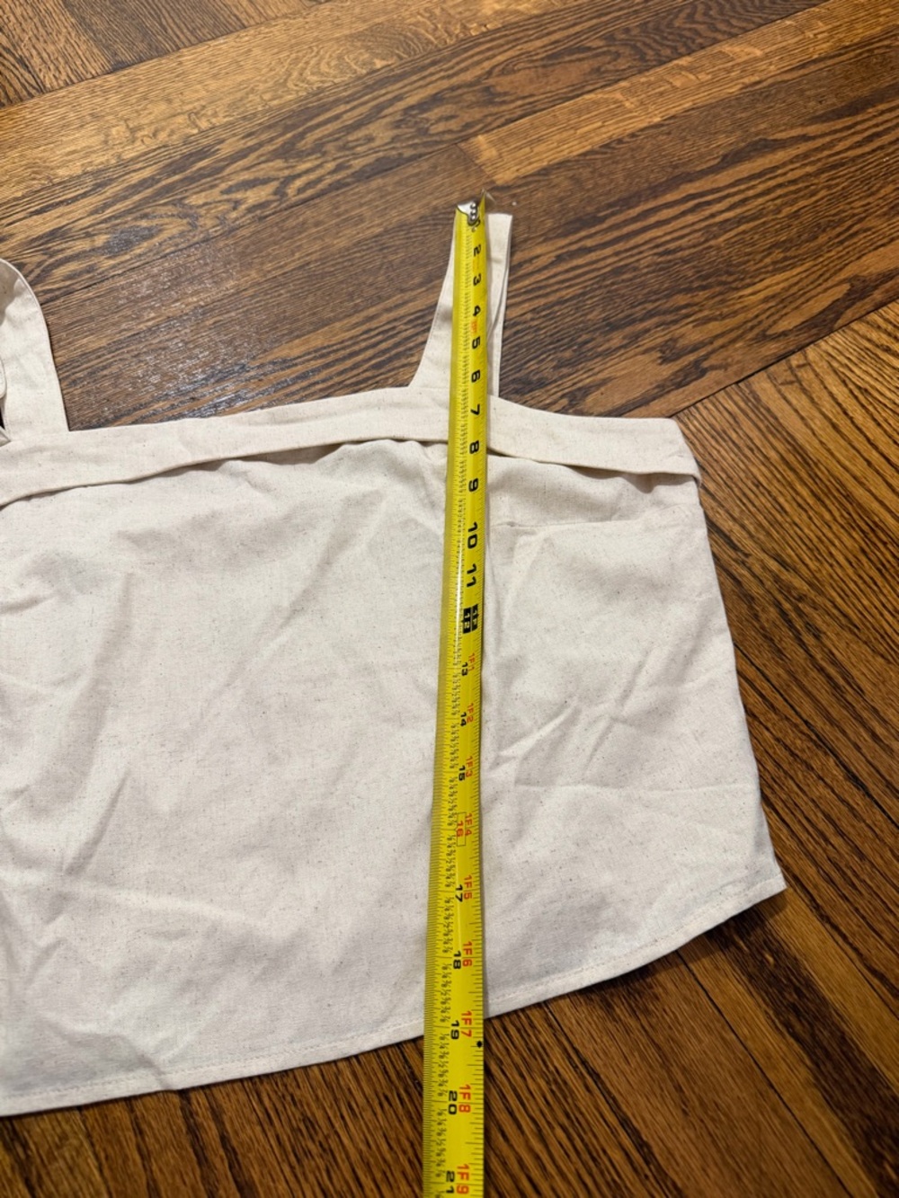 BCX Cream Square Neck Crop Tank - Picture 3 of 6